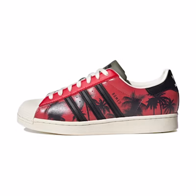 adidas Originals Superstar Shoes 'Red Black Blue'