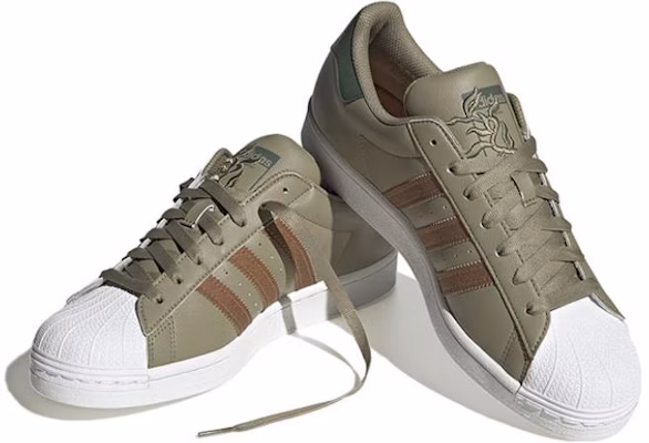 adidas Originals Superstar 'Hijau Coklat' GY0012 Lookbook adidas Originals Superstar 'Hijau Coklat' GY0012