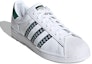 Lookbook adidas originals Superstar 輕便耐磨防滑 低筒 滑板鞋 男女款 綠白
