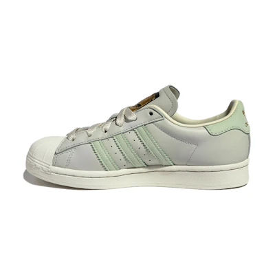 (W) adidas originals Superstar 'Light Green'