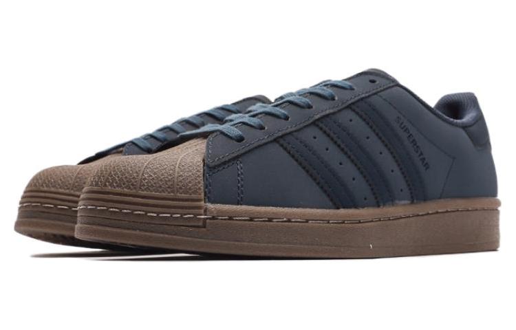 Lookbook 阿迪达斯 Superstar 帆布鞋 '海军蓝胶底' GW6226