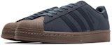 Lookbook 阿迪达斯 Superstar 帆布鞋 '海军蓝胶底' GW6226