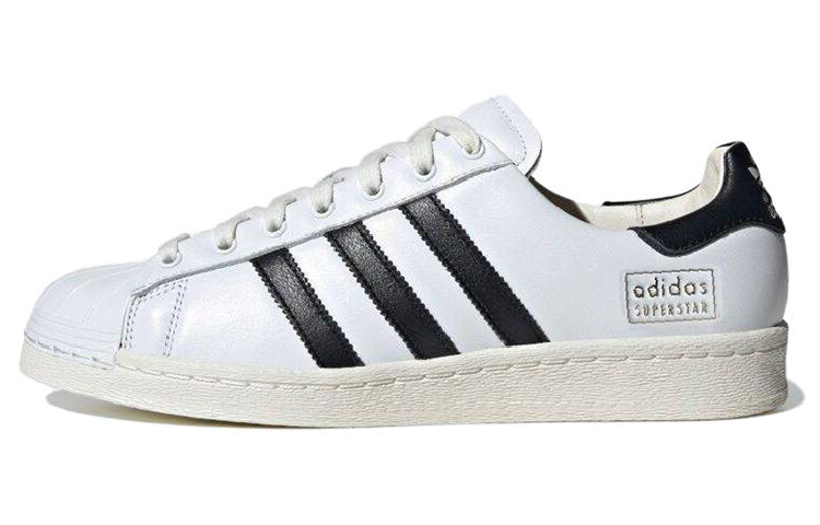 Buy adidas originals Superstar 防滑平衡 低筒 板鞋 男女同款 白黑