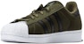 adidas originals Superstar Non-Slip Lightweight Skate Shoes Green Unisex 'Olive' BB0995