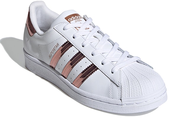 Buy adidas Originals Superstar Shoes White Rose Gold FX4271 Novelship