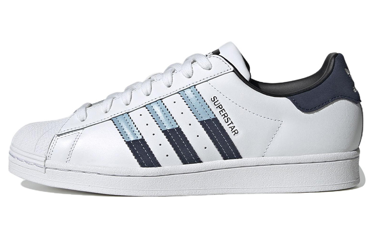 Buy adidas originals Superstar 防滑耐磨 低筒 滑板鞋 男女款 白色