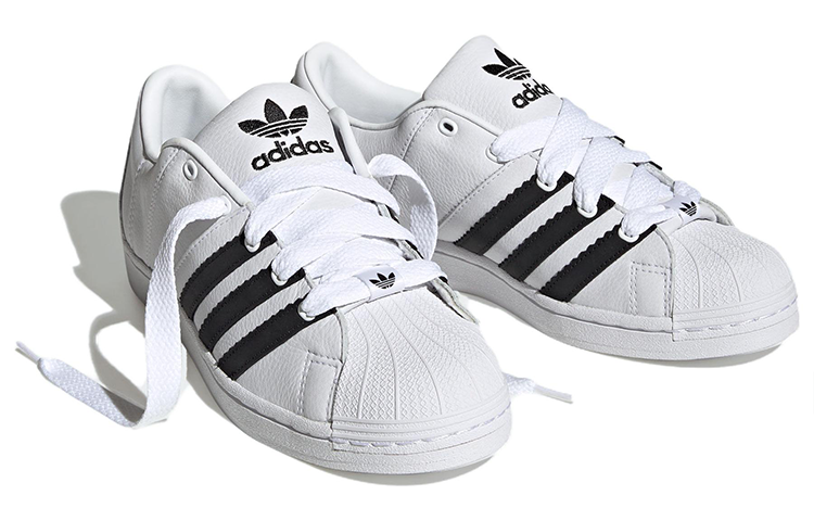 Purchase adidas originals Superstar 超升級版 防滑耐磨 低筒 板鞋 男女皆宜 白黑