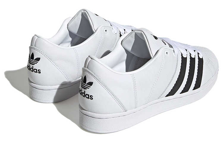 Details for adidas originals Superstar 超升級版 防滑耐磨 低筒 板鞋 男女皆宜 白黑
