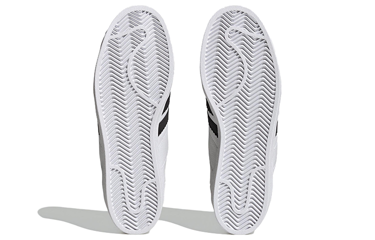 Cheap adidas originals Superstar 超升級版 防滑耐磨 低筒 板鞋 男女皆宜 白黑