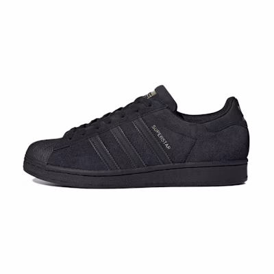 adidas originals Superstar 'Triple Black Suede'