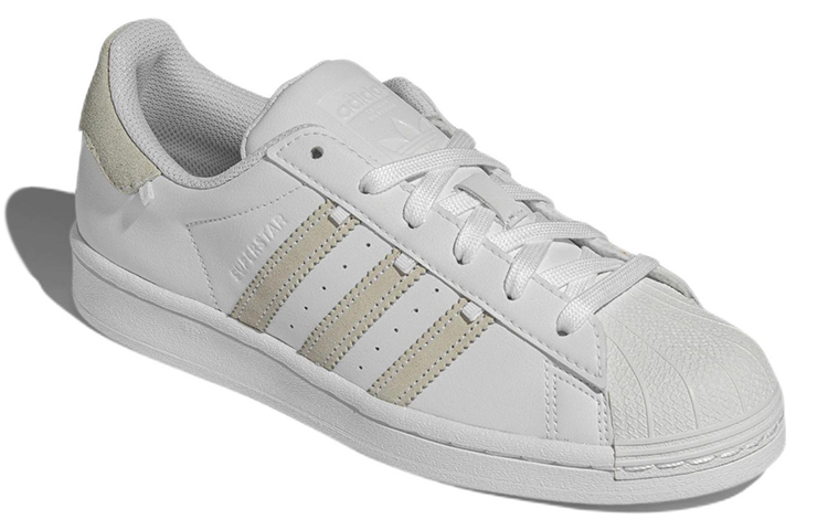 Lookbook adidas originals Superstar 舒適悠閒 耐磨 低筒 板鞋 男女款 白