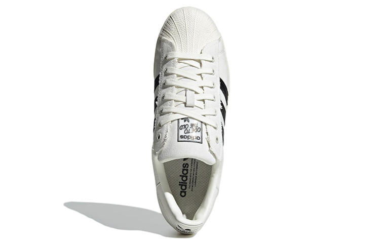 adidas Originals Superstar 'Cloud White Black' 圖 5