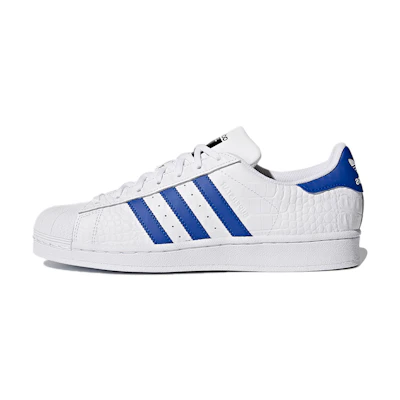 adidas originals Calzado Superstar 'White Blue'