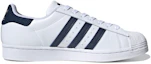 Order adidas originals Superstar 防滑耐磨 低筒 滑板鞋 男女通用 白藍金