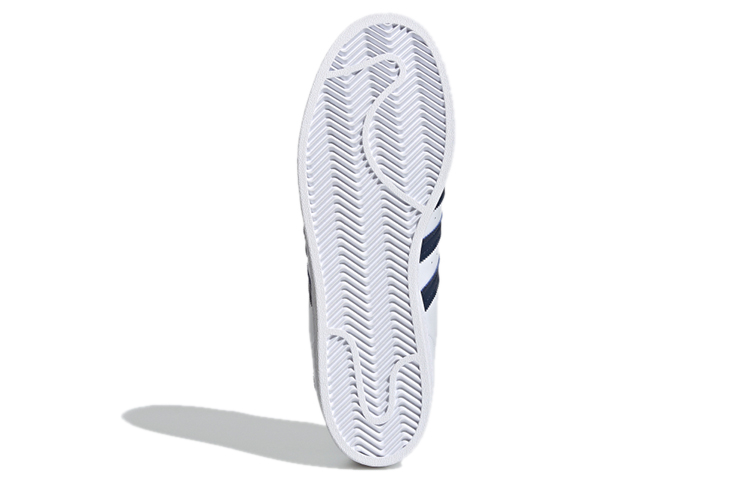Details for adidas originals Superstar 防滑耐磨 低筒 滑板鞋 男女通用 白藍金