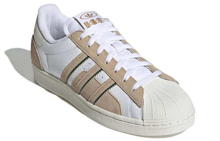 adidas Originals Superstar 'White Brown' 圖 3