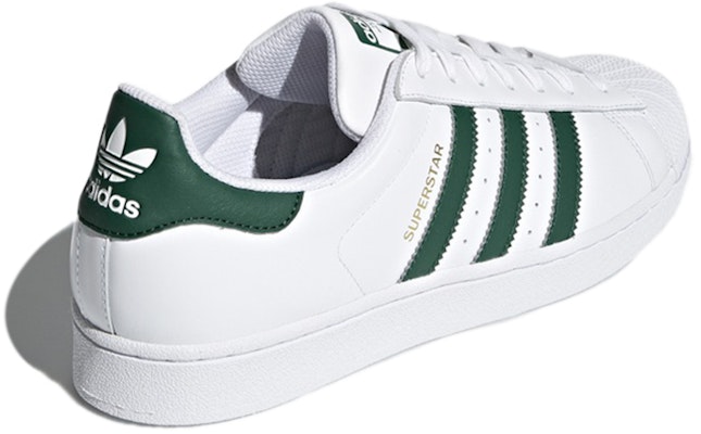 adidas originals Superstar 'White Dark Green' CM8081 Shop adidas originals Superstar 'White Dark Green' CM8081