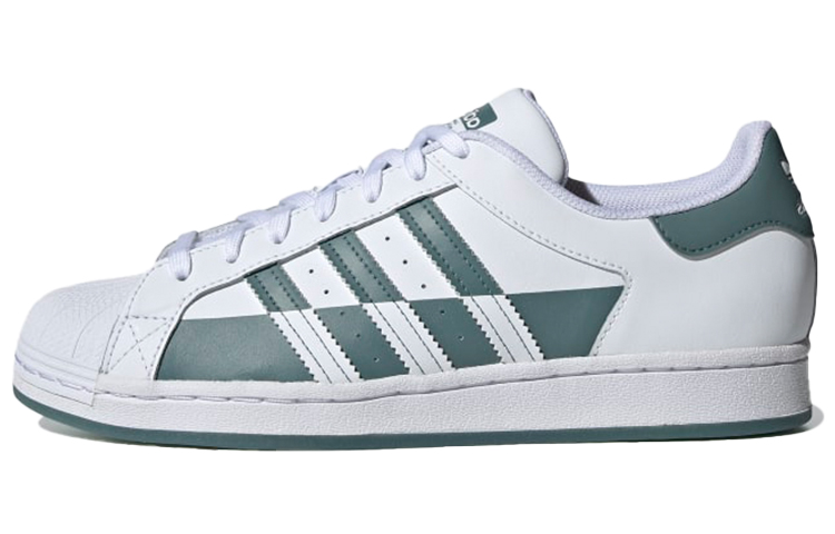 Buy adidas originals 經典款 Superstar 白祖母綠