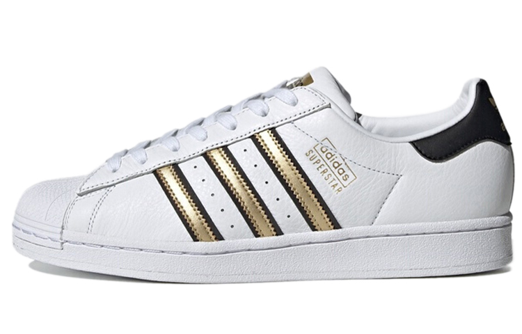 Buy adidas originals Superstar 'White Gold Black' FY1335