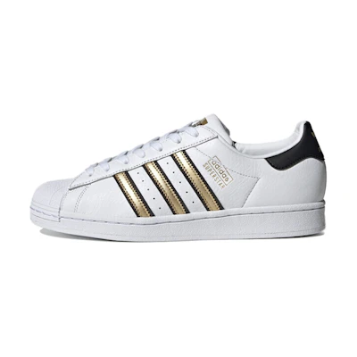 adidas originals Superstar 'White Gold Black'