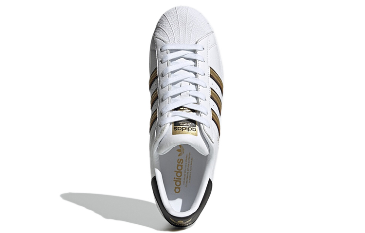 Purchase adidas originals Superstar 'White Gold Black' FY1335