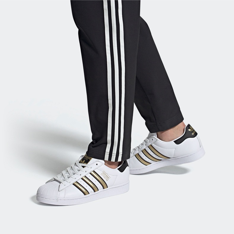 Sizing adidas originals Superstar 'White Gold Black' FY1335