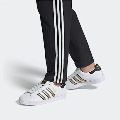 adidas originals Superstar 'White Gold Black' FY1335 Sizing adidas originals Superstar 'White Gold Black' FY1335