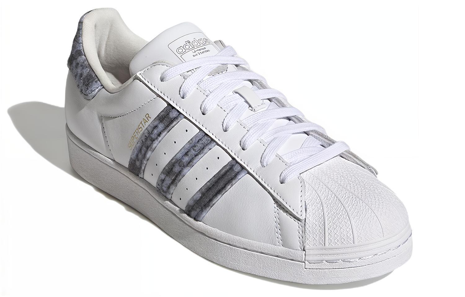 Lookbook 아디다스 오리지널 슈퍼스타 '흰/회' (Adidas Original Superstar '흰/회') H03414