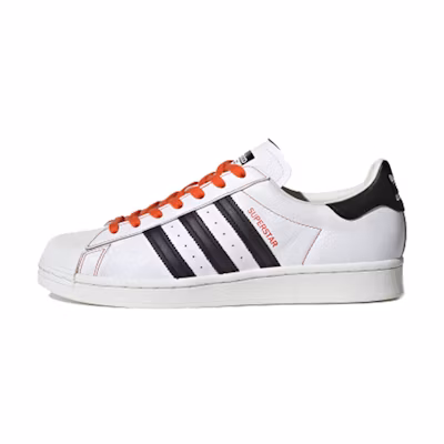 adidas originals Superstar 'White Orange'