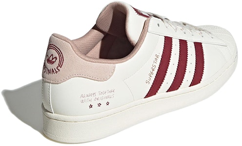 아디다스 오리지널 슈퍼스타 '화이트 레드' IG3853 Shop 아디다스 오리지널 슈퍼스타 '화이트 레드' IG3853