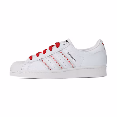 adidas originals Superstar 'White Red Black'