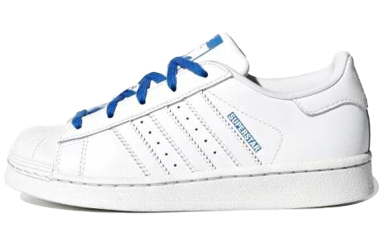 Buy (PS) adidas Originals Superstar Zapatillas Azul/Blanco CG6625