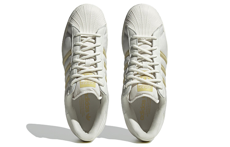 Purchase adidas originals Superstar 潮流休閒 防滑耐磨 低筒 滑板鞋 男女同款 白黃
