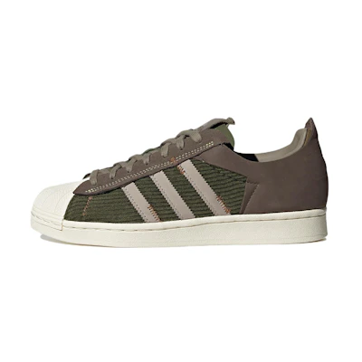 adidas Superstar Shoes Canvas 'Black Gum'