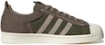 adidas Superstar Kasut Canvas 'Black Gum' GY0010