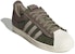 adidas Superstar Kasut Canvas 'Black Gum' GY0010