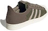 Shop adidas Superstar Kasut Canvas 'Black Gum' GY0010