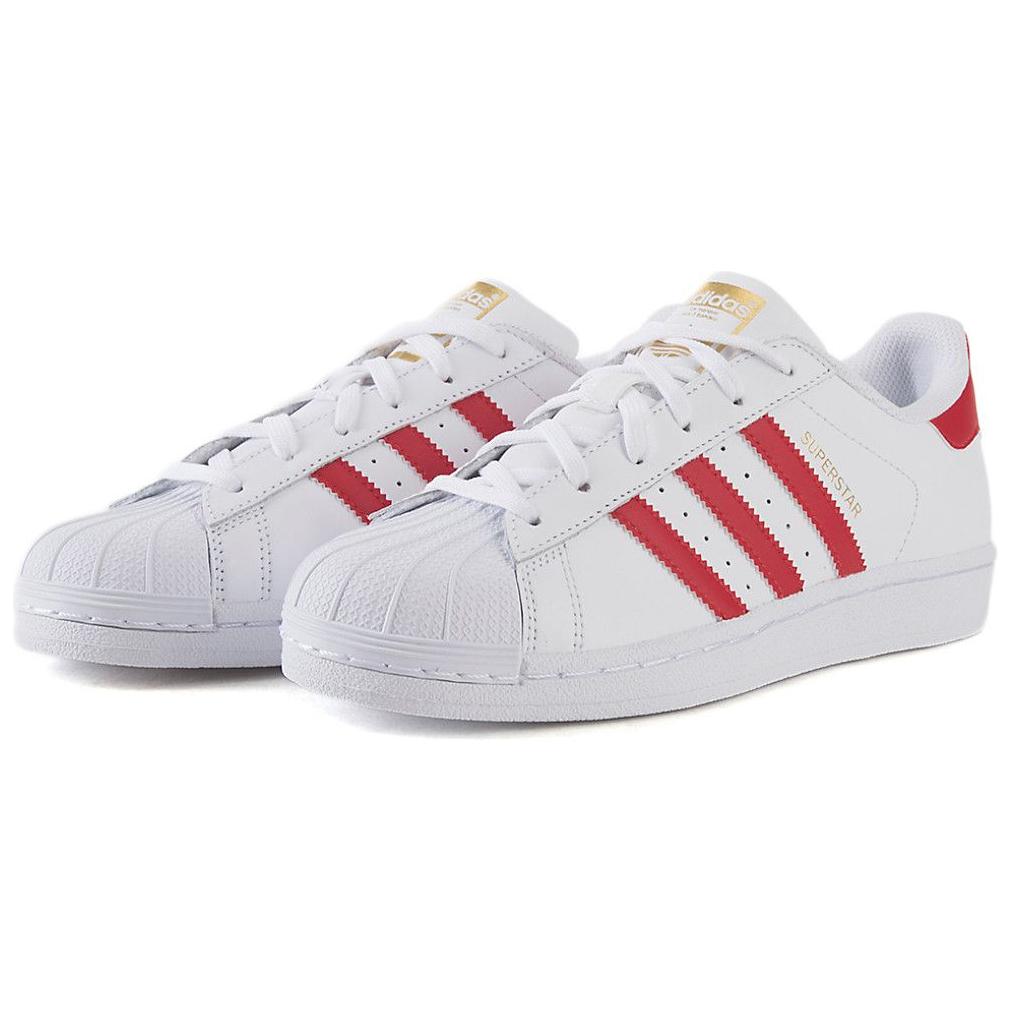 adidas Originals Superstar Foundation 'White Red' 圖 4