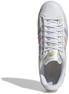 adidas originals Superstar Futureshell 復古休閒 減震防滑 低筒 板鞋 男女同款 白藍粉 Purchase adidas originals Superstar Futureshell 復古休閒 減震防滑 低筒 板鞋 男女同款 白藍粉