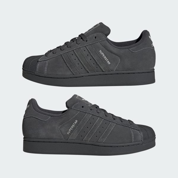 Adidas Originals Superstar II Shoes Grey Six/Grey Six/Grey Six 圖 7