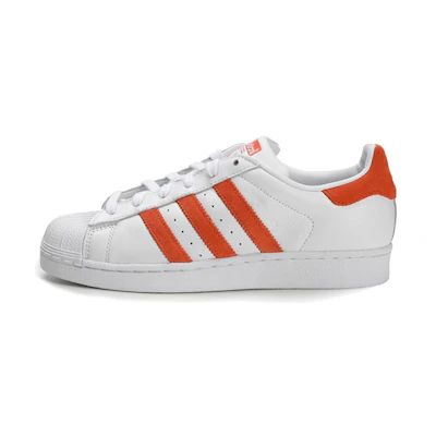 adidas originals Superstar Orange 'White'