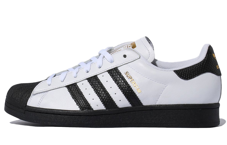 Buy 阿迪达斯 三叶草 Superstar "白色/黑色/金色" FV5922