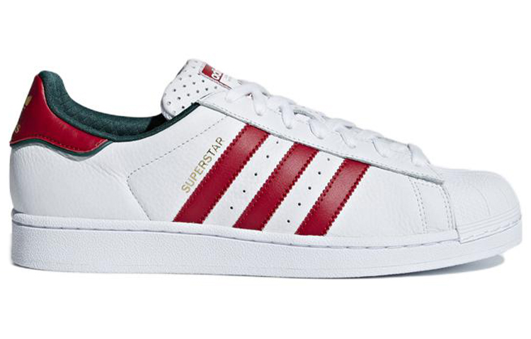 Order adidas Originals Superstar Shoes 'White University Red Green' D96974
