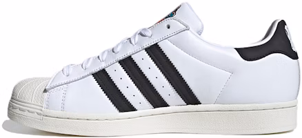 adidas Originals Superstar Shoes 'Cloud White Core Black Red' FY6733