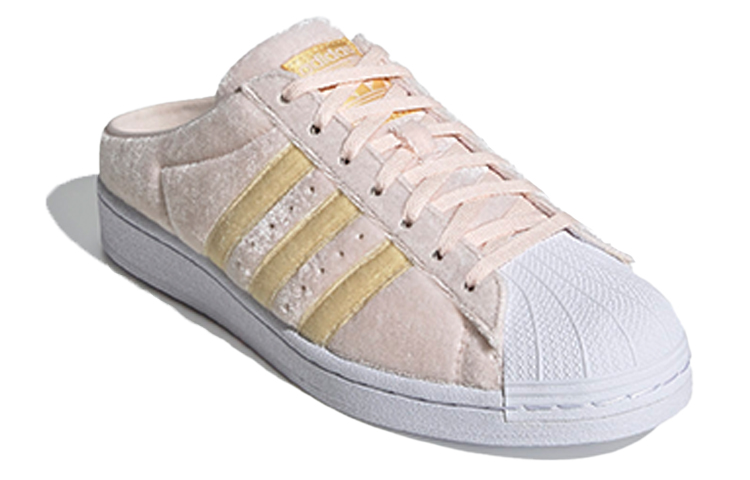 Lookbook adidas originals Superstar 便鞋 粉金