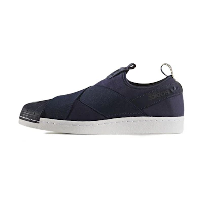 adidas originals Superstar Slip-on Cozy Wear-resistant Skateboarding Shoes Blue