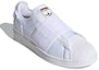 Lookbook adidas Superstar Slip-On 'Putih Emas Metalik' Kasut GZ8398