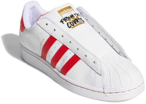 adidas Superstar 'Blanco Tiza Rojo Solar Marrón Tierra' FV2803 Order adidas Superstar 'Blanco Tiza Rojo Solar Marrón Tierra' FV2803