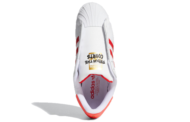 Shop adidas Superstar 'Blanco Tiza Rojo Solar Marrón Tierra' FV2803