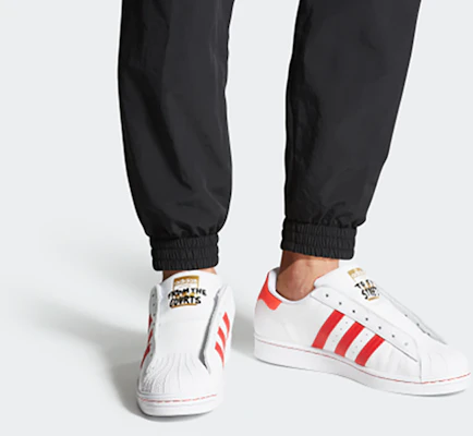 adidas Superstar 'Blanco Tiza Rojo Solar Marrón Tierra' FV2803 Details for adidas Superstar 'Blanco Tiza Rojo Solar Marrón Tierra' FV2803